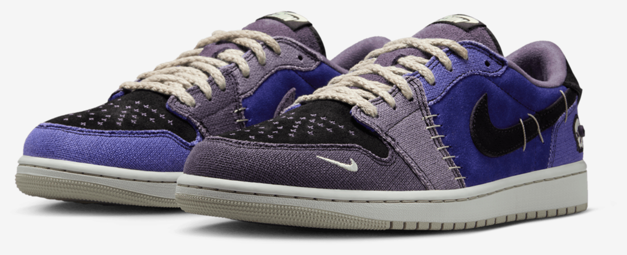 Jordan AJ 1 Retro Low OG V Image 6 of 11. Tap to open photo gallery.