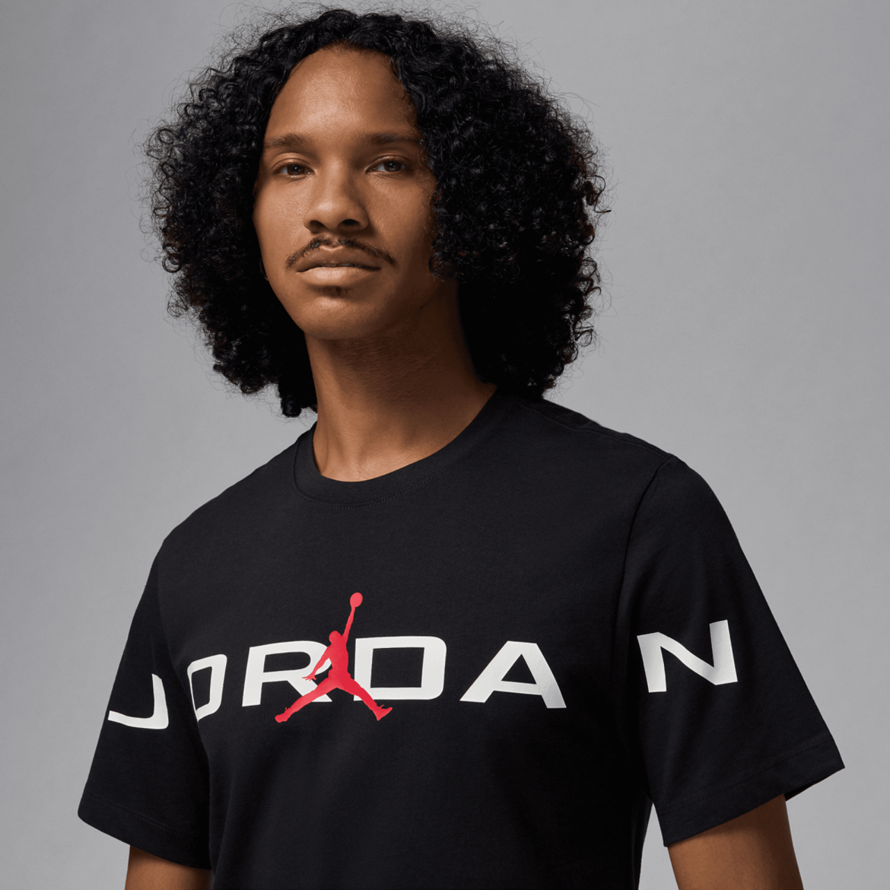 Jordan Air Stretch Short Sleeve Crew Image 4 of 5. Tap to open photo gallery.