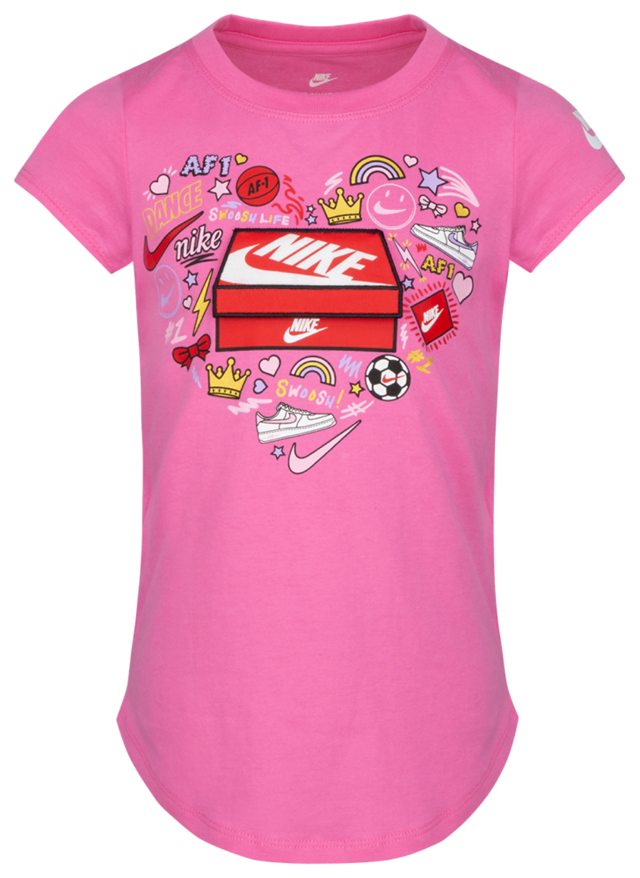 Nike Shoe Box Flip Heart T-Shirt Image 1 of 3. Tap to open photo gallery.