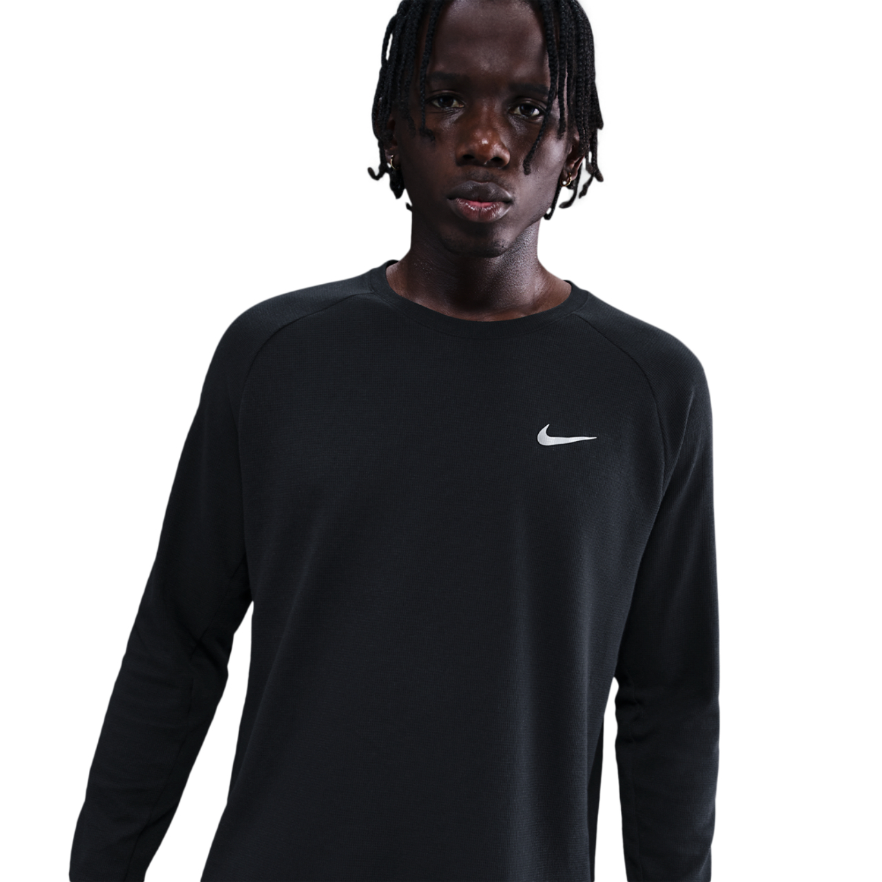 Nike Dri-FIT STRIDE WAFFLE CREW Image 1 of 3. Tap to open photo gallery.
