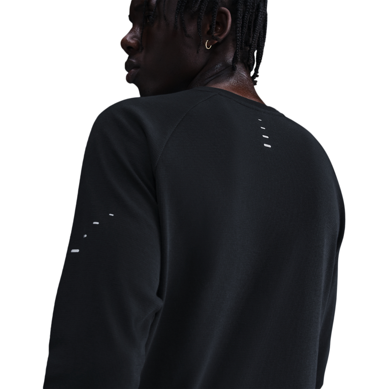 Nike Dri-FIT STRIDE WAFFLE CREW Image 2 of 3. Tap to open photo gallery.
