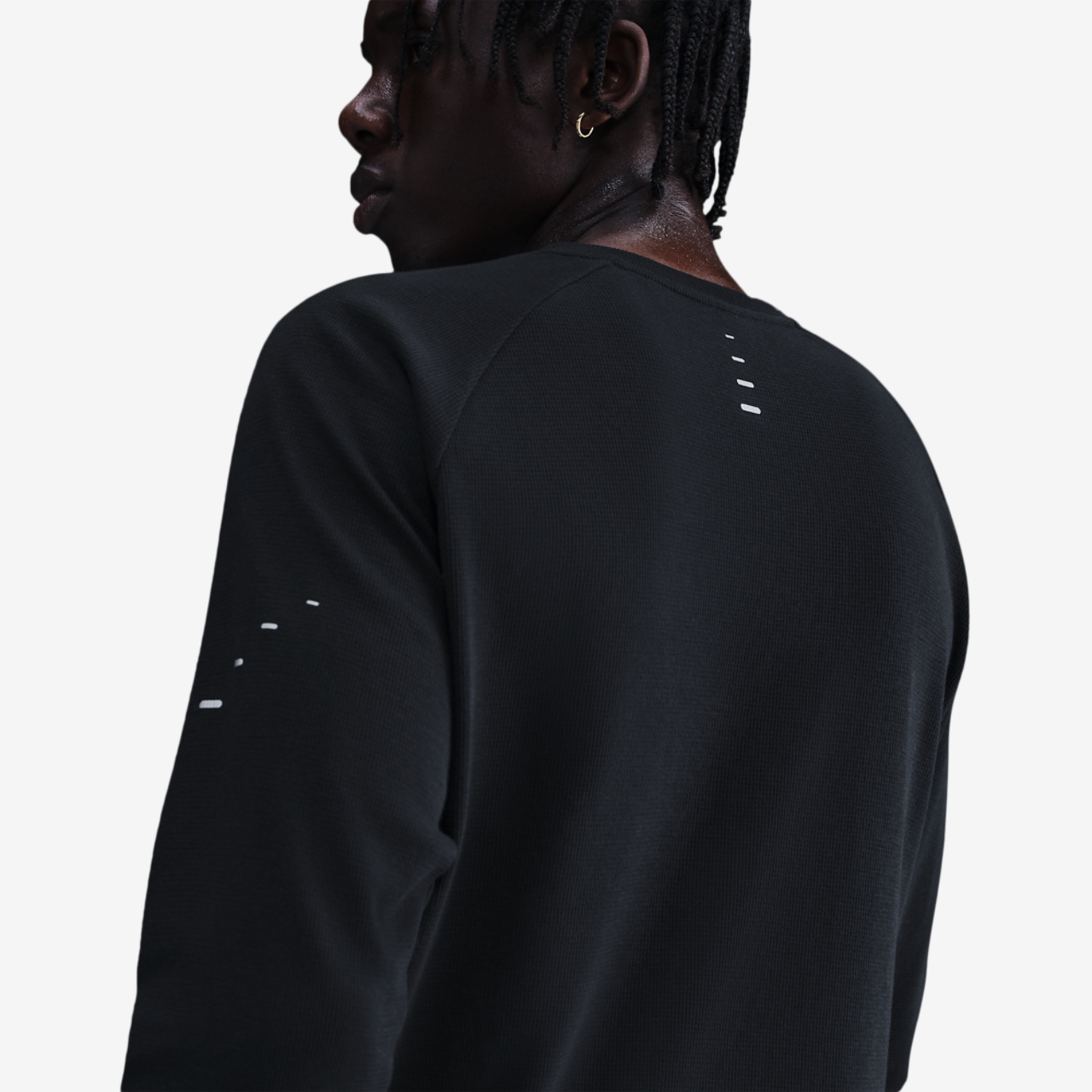 Nike Dri-FIT STRIDE WAFFLE CREW Image 2 of 3. Tap to open photo gallery.
