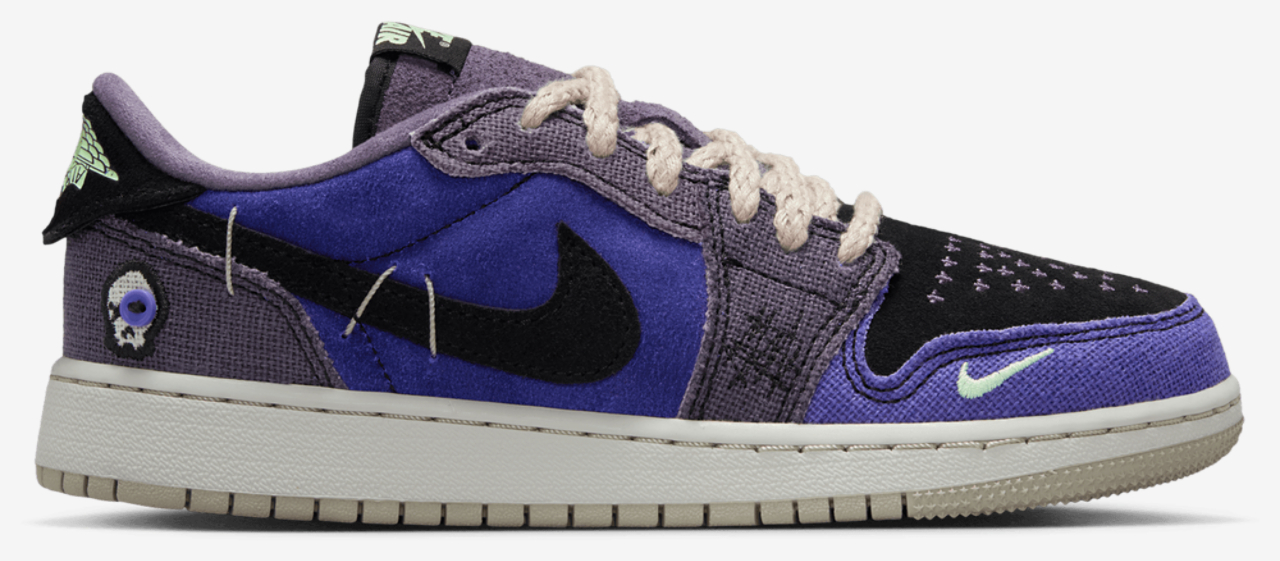 Jordan Air Jordan Retro 1 Low Image 1 of 10. Tap to open photo gallery.