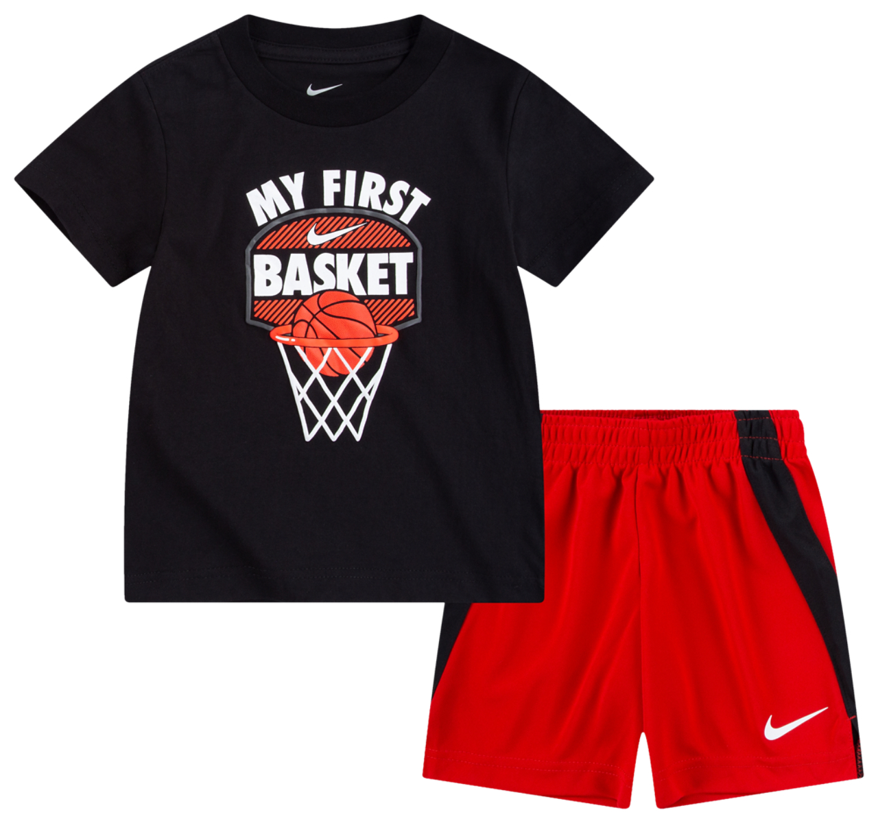 Nike My First Basket Short Set Image 1 of 5. Tap to open photo gallery.