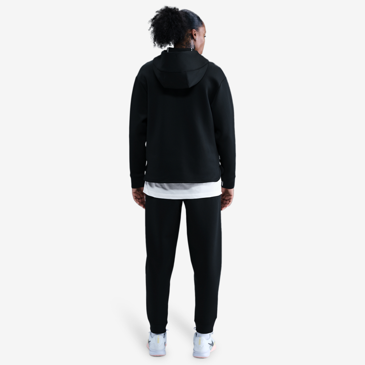 Nike Dri-FIT Sabrina Signature Full-Zip Hoodie Image 5 of 5. Tap to open photo gallery.