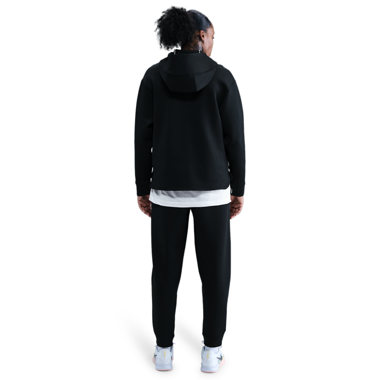 Nike Dri-FIT Sabrina Signature Full-Zip Hoodie Image 5 of 5. Tap to open photo gallery.