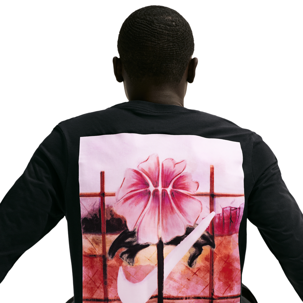 Nike Stained Long Sleeve OC Tee Image 2 of 4. Tap to open photo gallery.