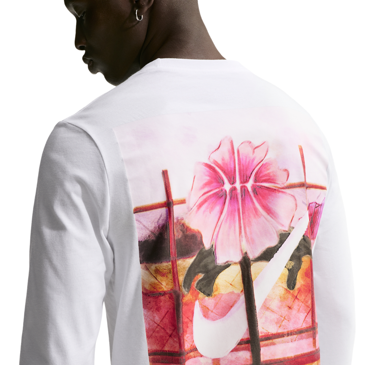 Nike Stained Long Sleeve OC Tee Image 2 of 4. Tap to open photo gallery.