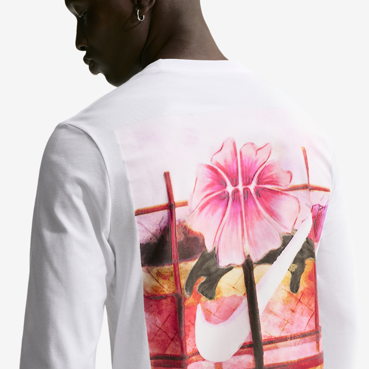 Nike Stained Long Sleeve OC Tee Image 2 of 4. Tap to open photo gallery.
