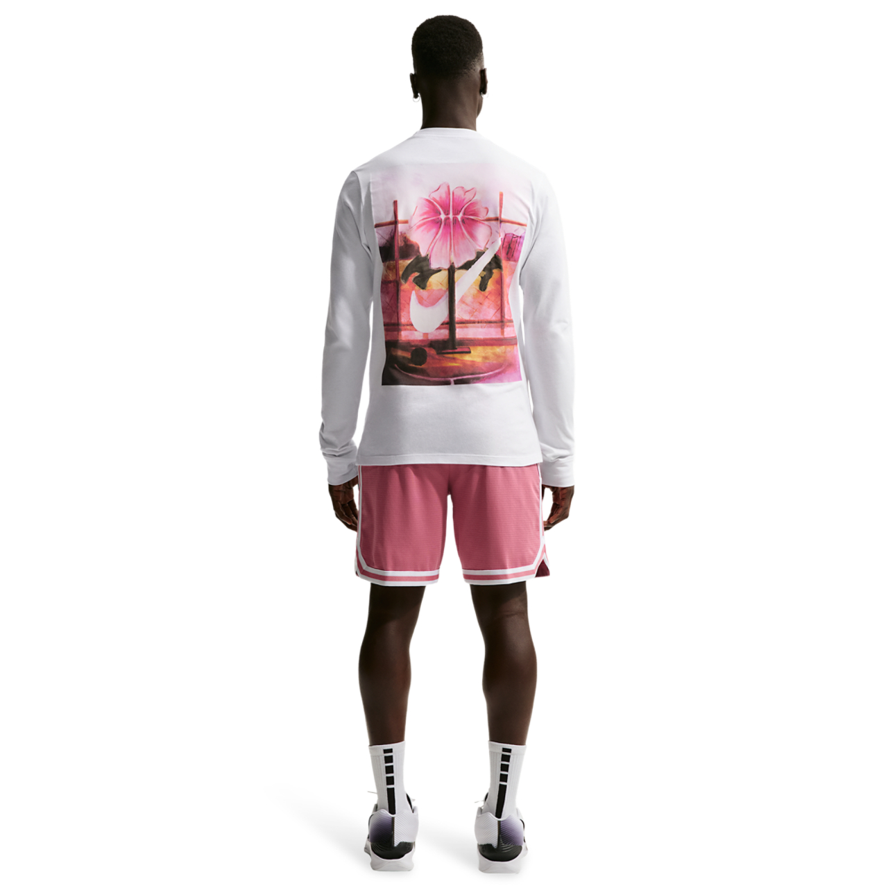 Nike Stained Long Sleeve OC Tee Image 4 of 4. Tap to open photo gallery.