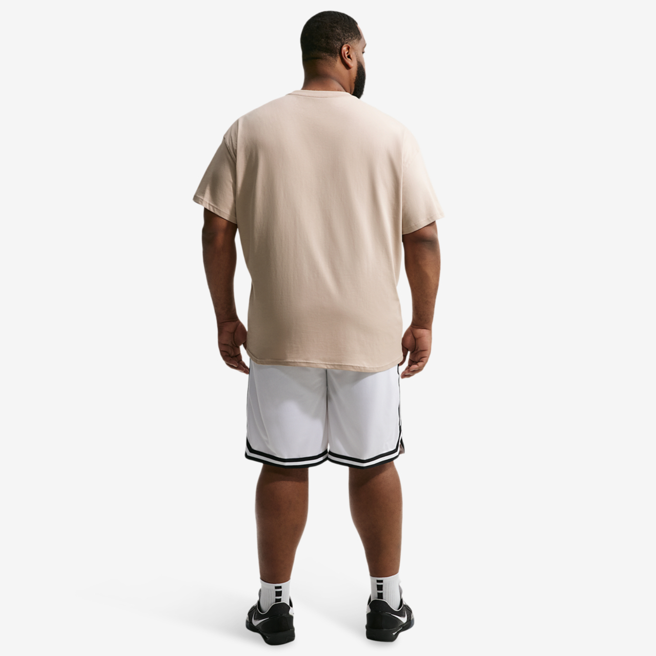 Nike T-Shirt Long Sleeve OC (RETRO BBALL) Image 9 of 9. Tap to open photo gallery.