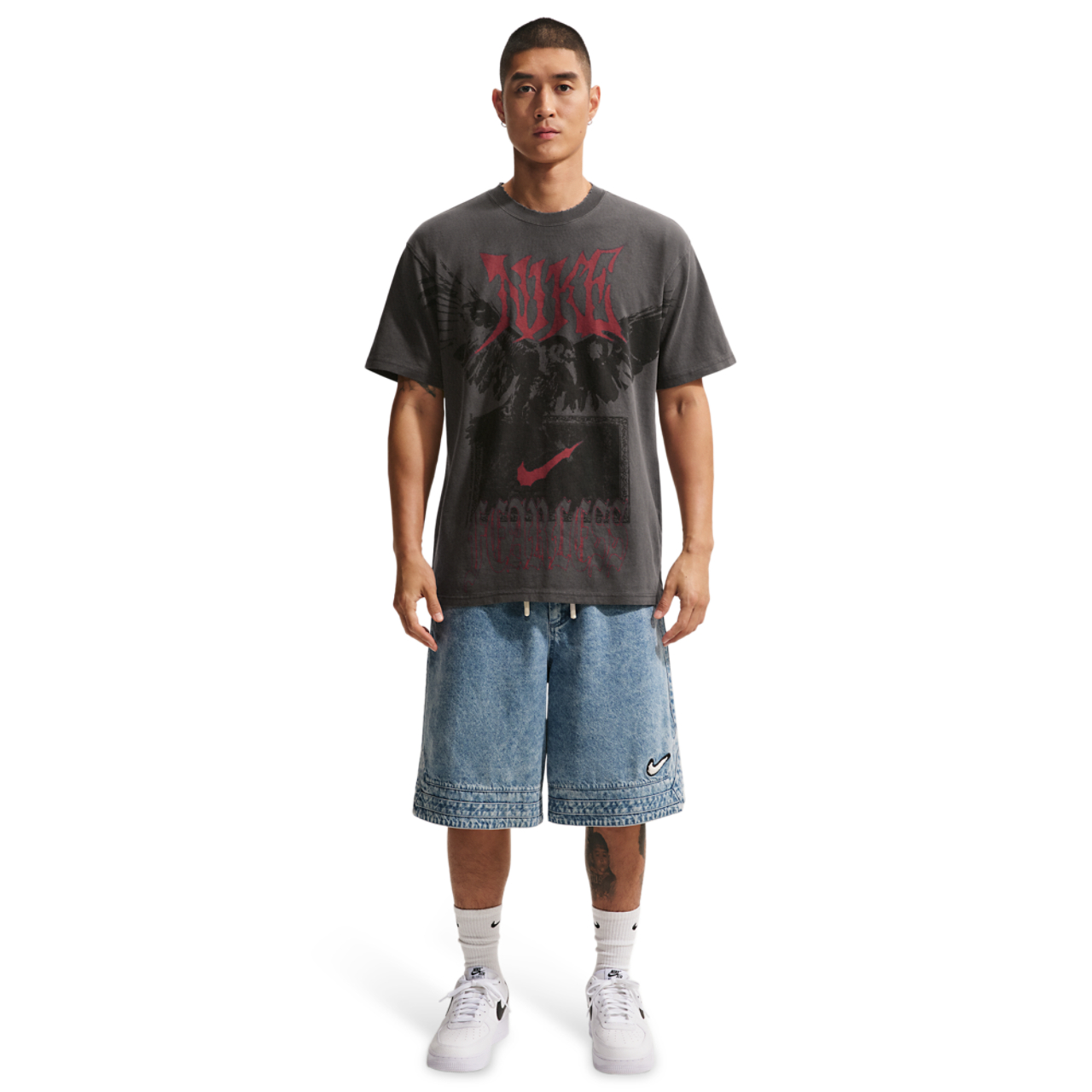 Nike Loose FC F2 T-Shirt Image 3 of 4. Tap to open photo gallery.