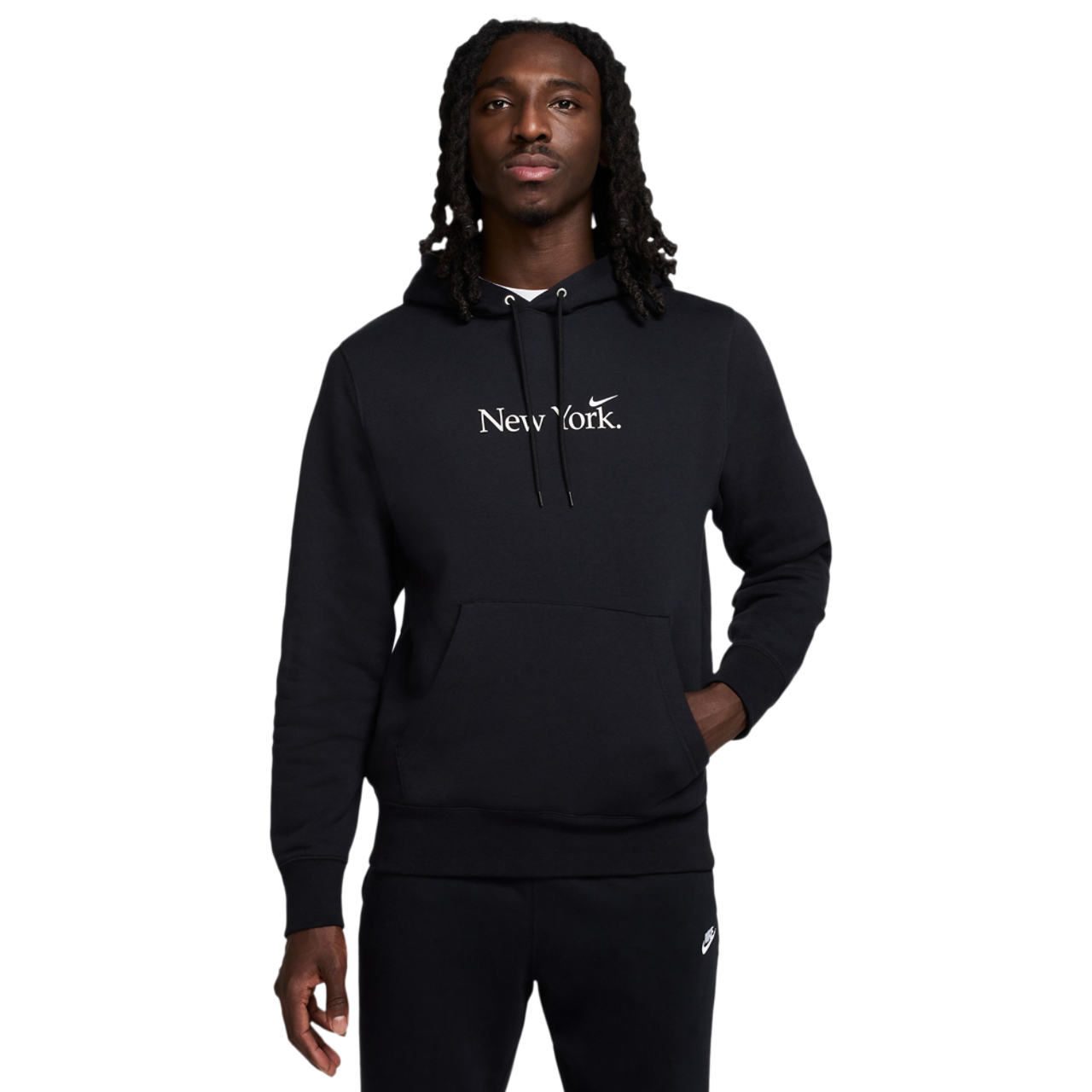 Nike NYC Club Pullover BB Hoodie Image 1 of 5. Tap to open photo gallery.