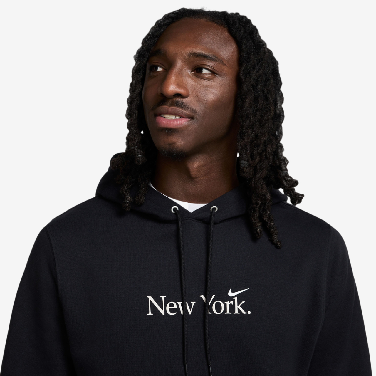 Nike NYC Club Pullover BB Hoodie Image 3 of 5. Tap to open photo gallery.