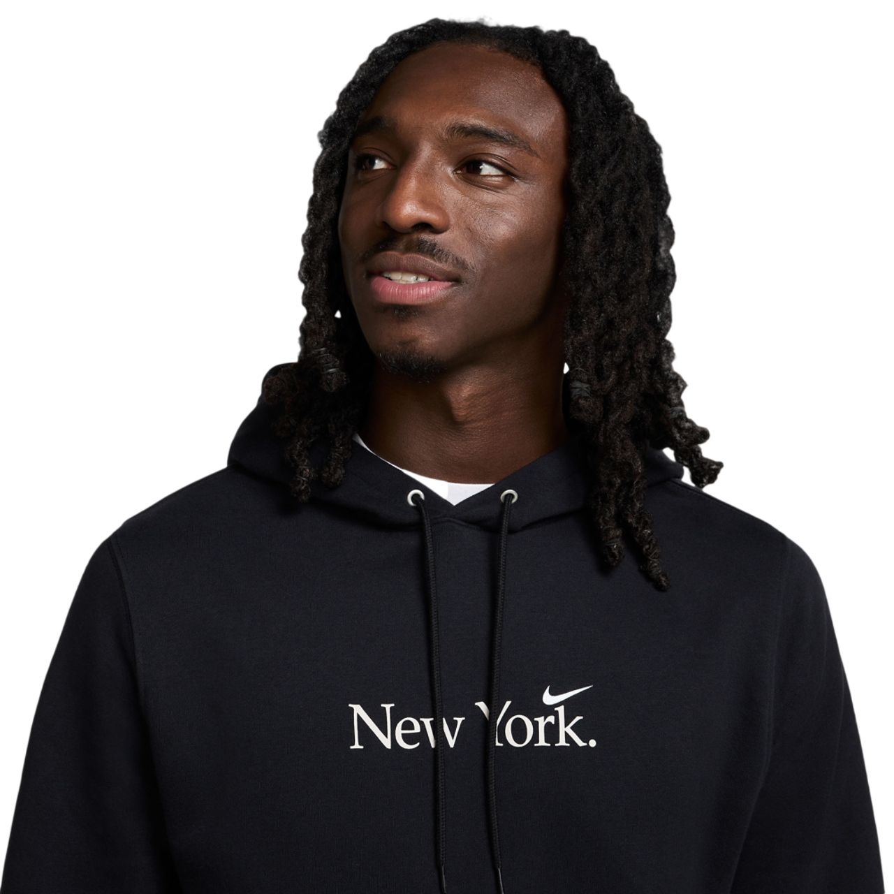 Nike NYC Club Pullover BB Hoodie Image 3 of 5. Tap to open photo gallery.
