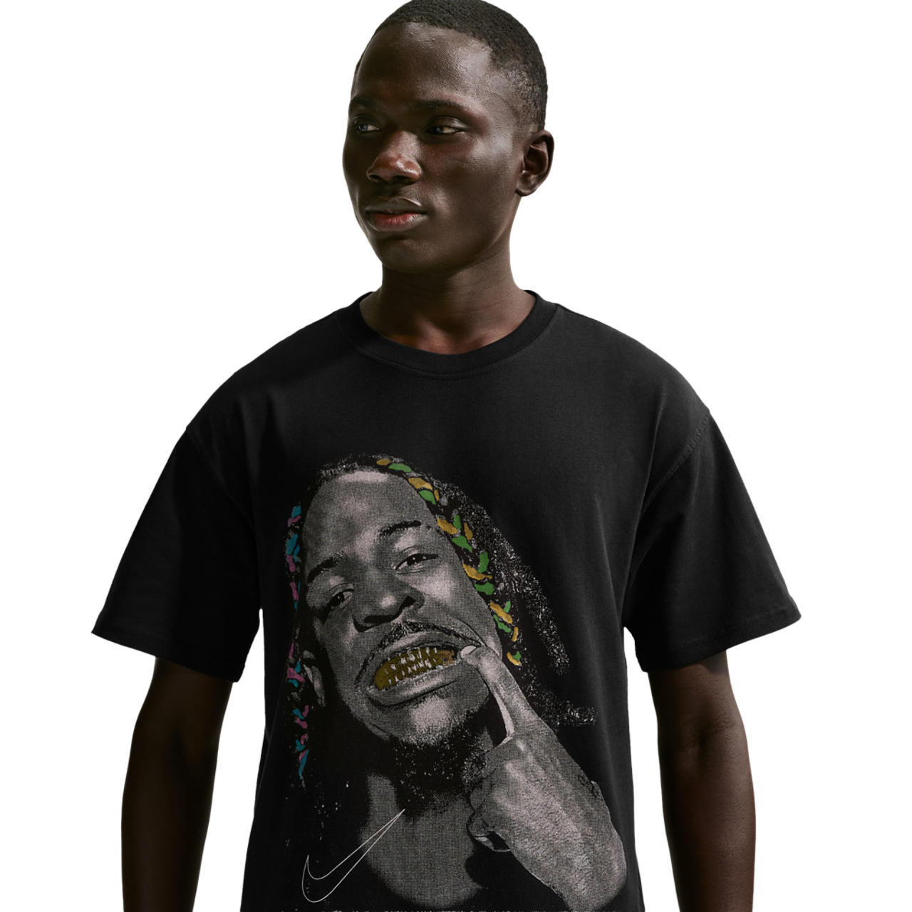 Nike Morant Long Sleeve T-Shirt Image 1 of 2. Tap to open photo gallery.