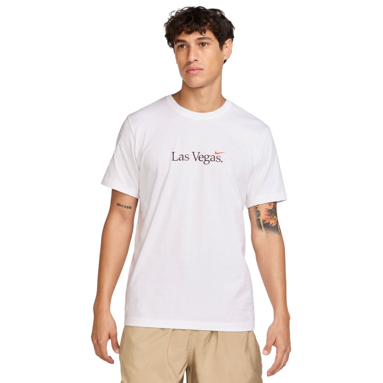 Nike LAS Short Sleeve Crew T-Shirt Image 1 of 3. Tap to open photo gallery.