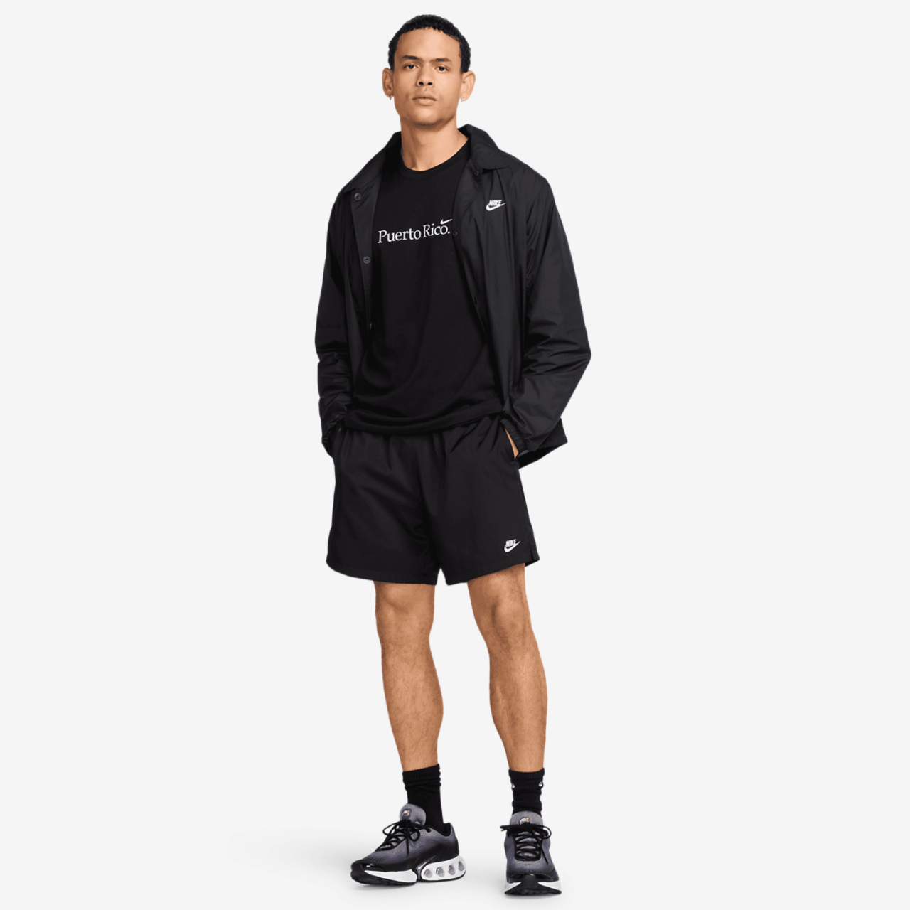 Nike PR Short Sleeve Crew T-Shirt Image 4 of 4. Tap to open photo gallery.