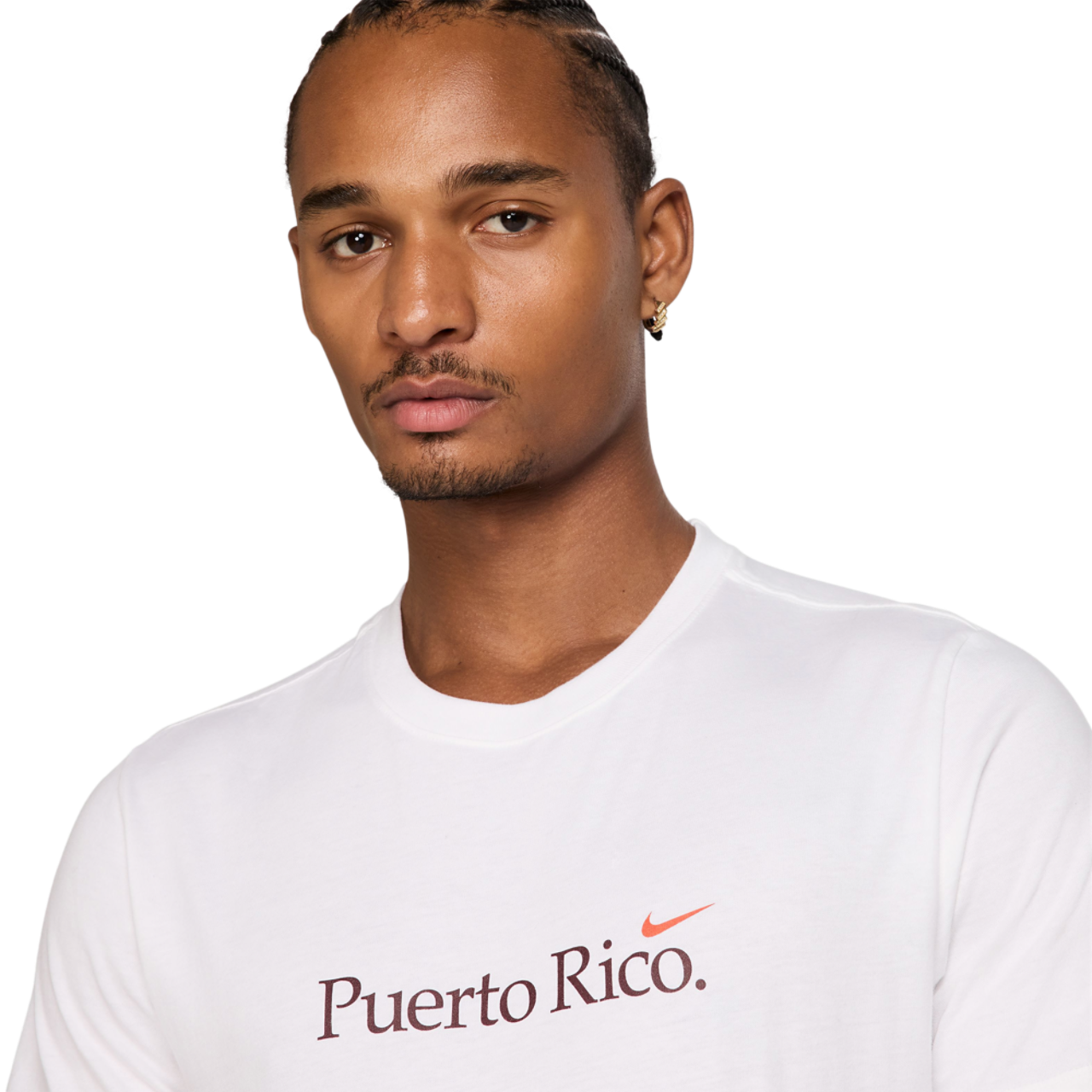 Nike PR Short Sleeve Crew T-Shirt Image 3 of 3. Tap to open photo gallery.