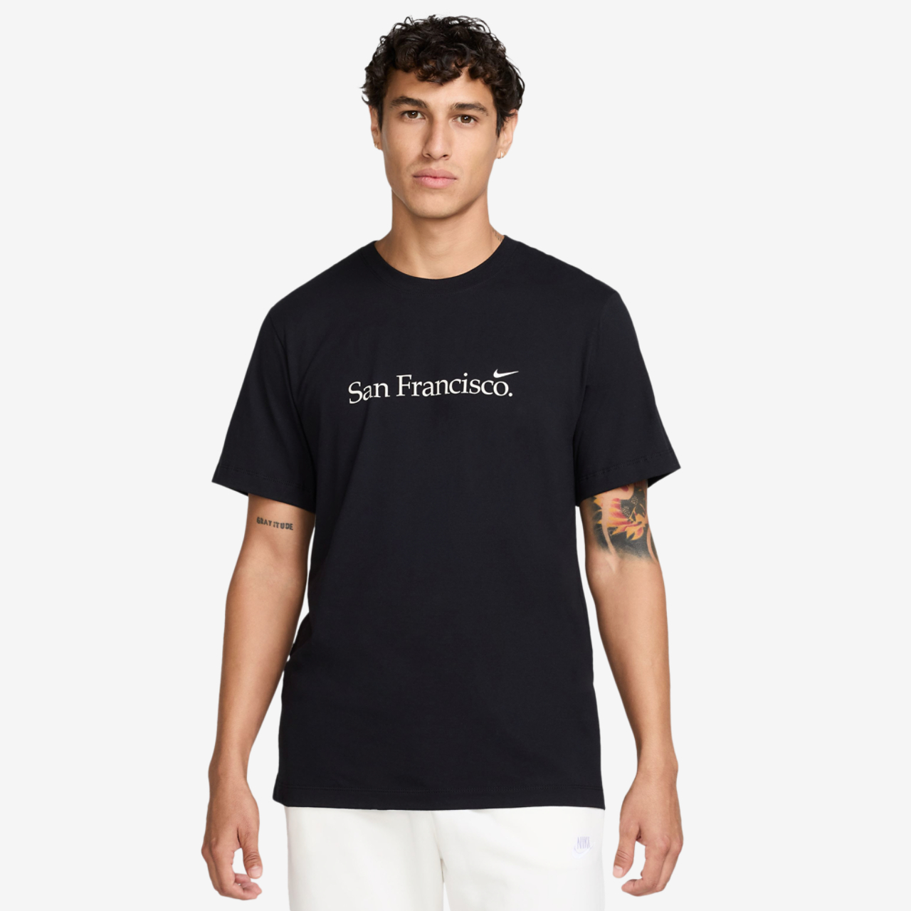Nike SFO Short Sleeve Crew T-Shirt Image 2 of 4. Tap to open photo gallery.