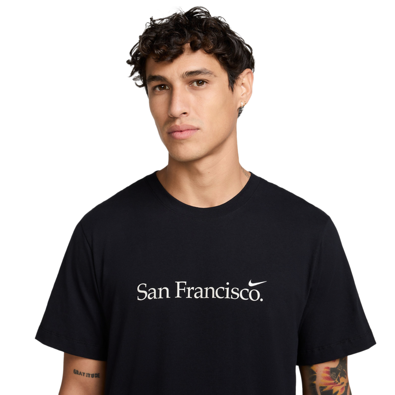 Nike SFO Short Sleeve Crew T-Shirt Image 4 of 4. Tap to open photo gallery.