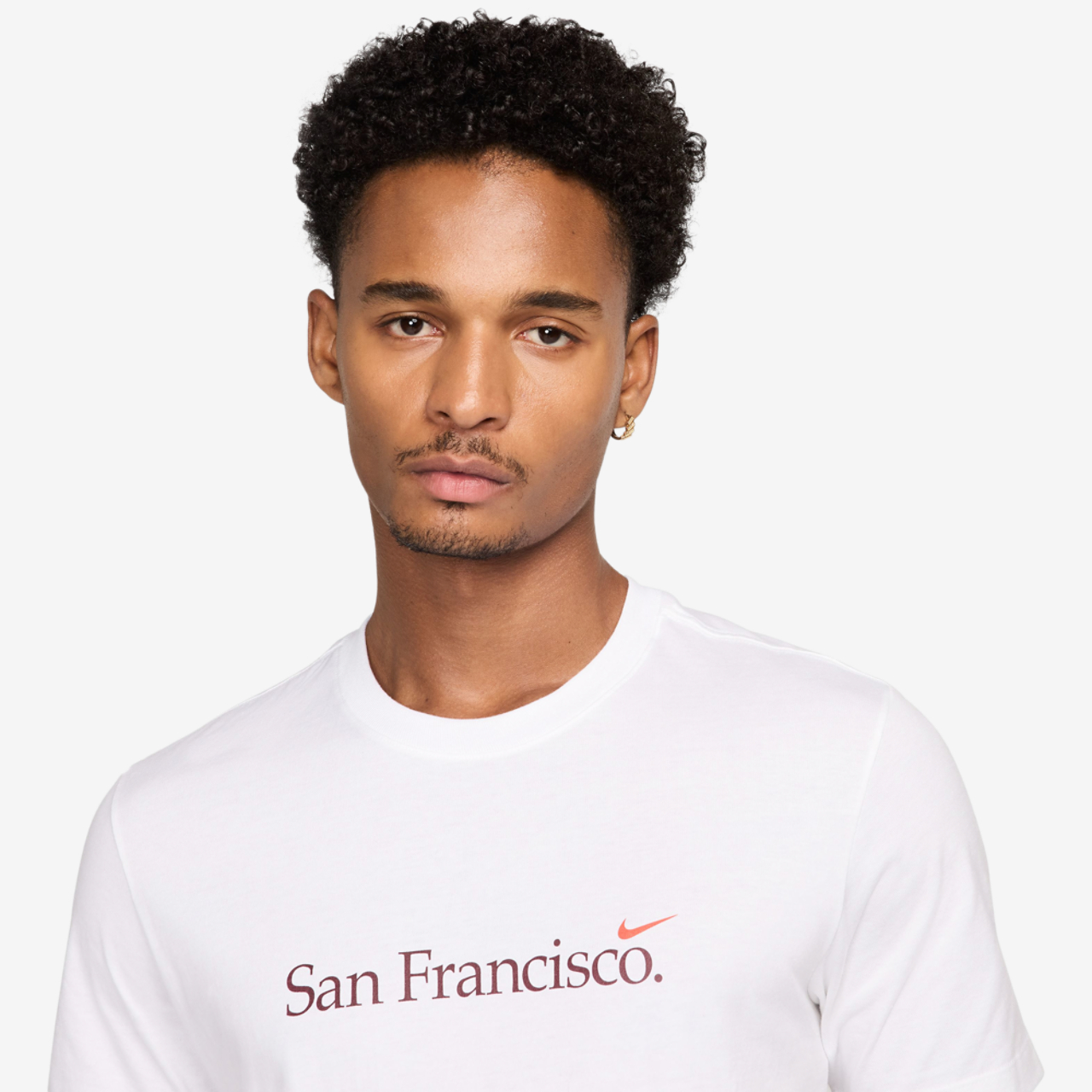 Nike SFO Short Sleeve Crew T-Shirt Image 3 of 3. Tap to open photo gallery.