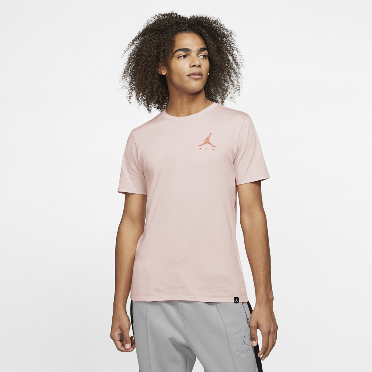 Jordan Jumpman Air Embroidered T-Shirt Image 1 of 2. Tap to open photo gallery.