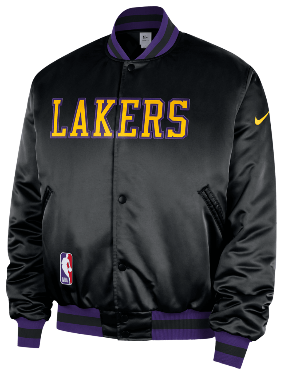 Nike Lakers Premium City Edition Jacket Image 1 of 2. Tap to open photo gallery.