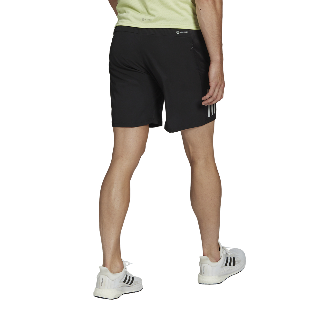 adidas Own The Run 5" Shorts Image 3 of 6. Tap to open photo gallery.