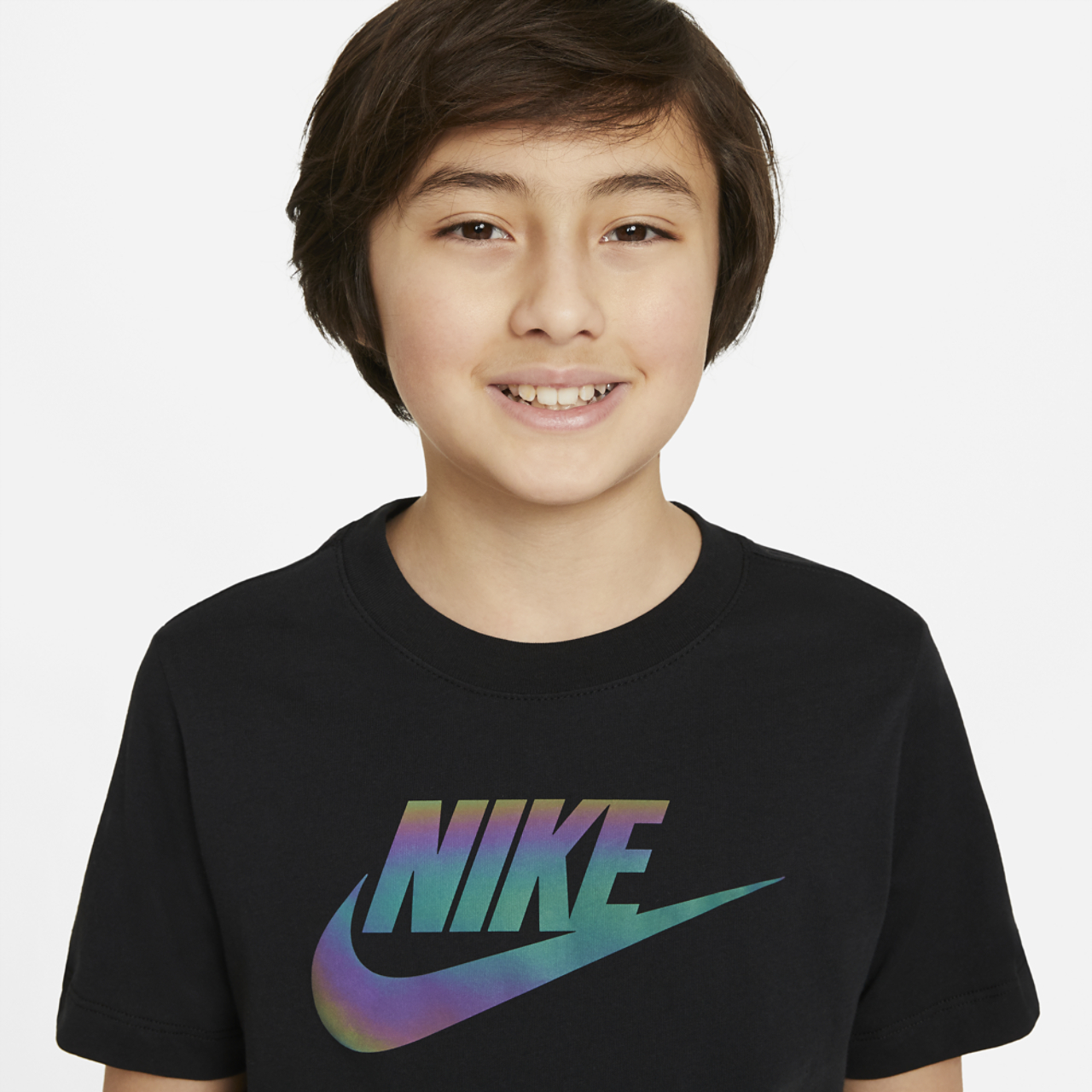Nike Chromatic Fill Futura T-Shirt Image 3 of 3. Tap to open photo gallery.