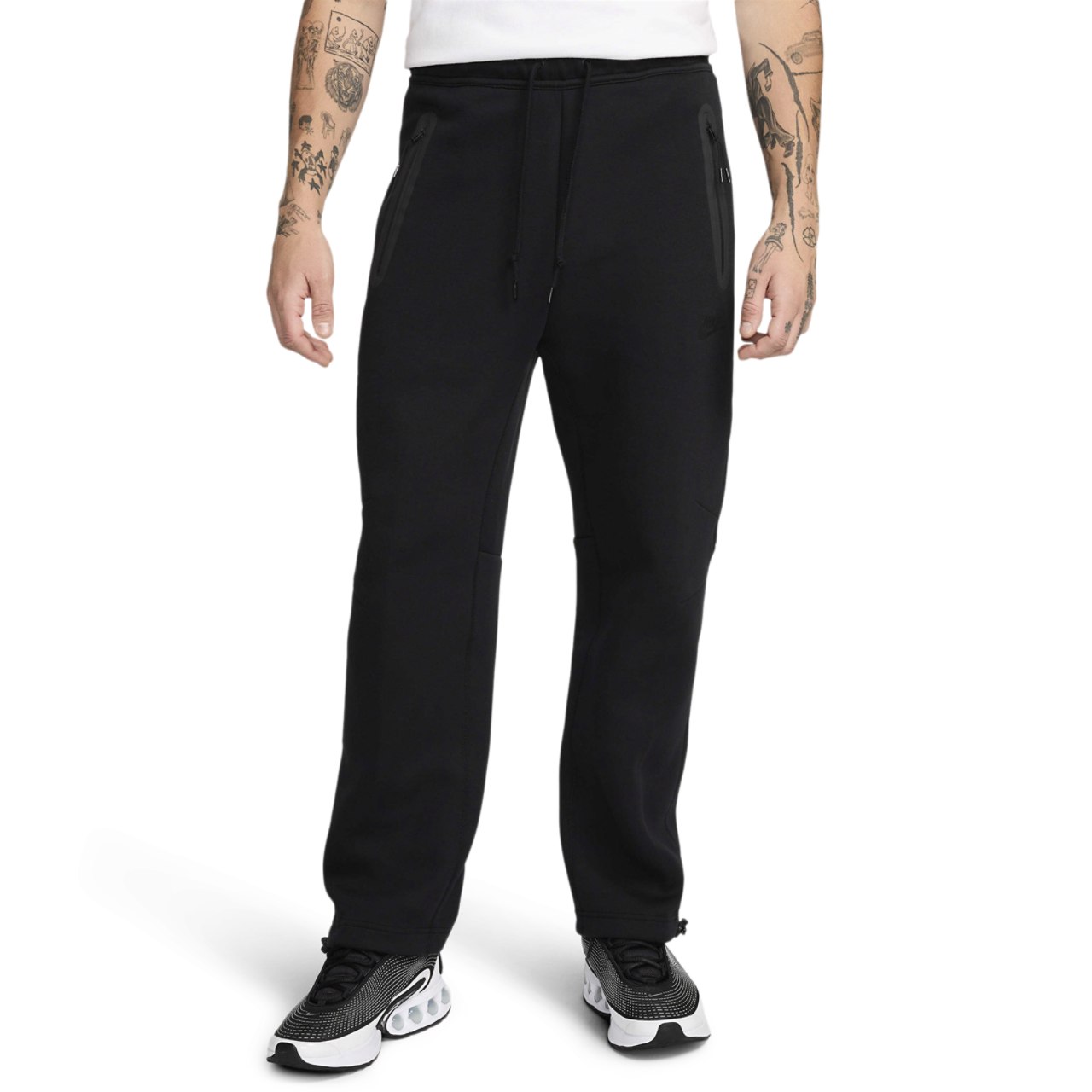 Nike Tech Fleece Open Hem Pants Image 1 of 6. Tap to open photo gallery.