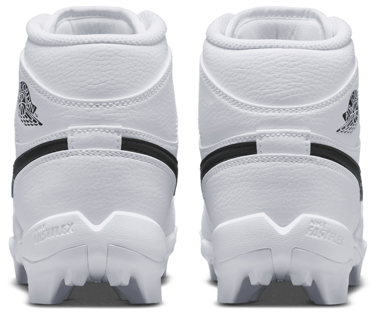 Jordan AJ 1 Mid Cleats Image 3 of 9. Tap to open photo gallery.