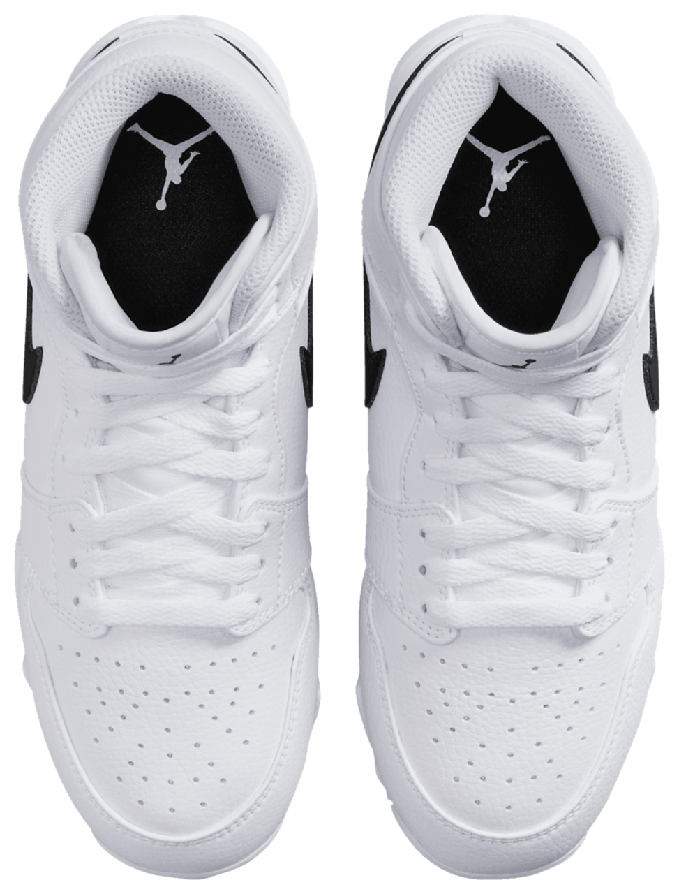 Jordan AJ 1 Mid Cleats Image 4 of 9. Tap to open photo gallery.