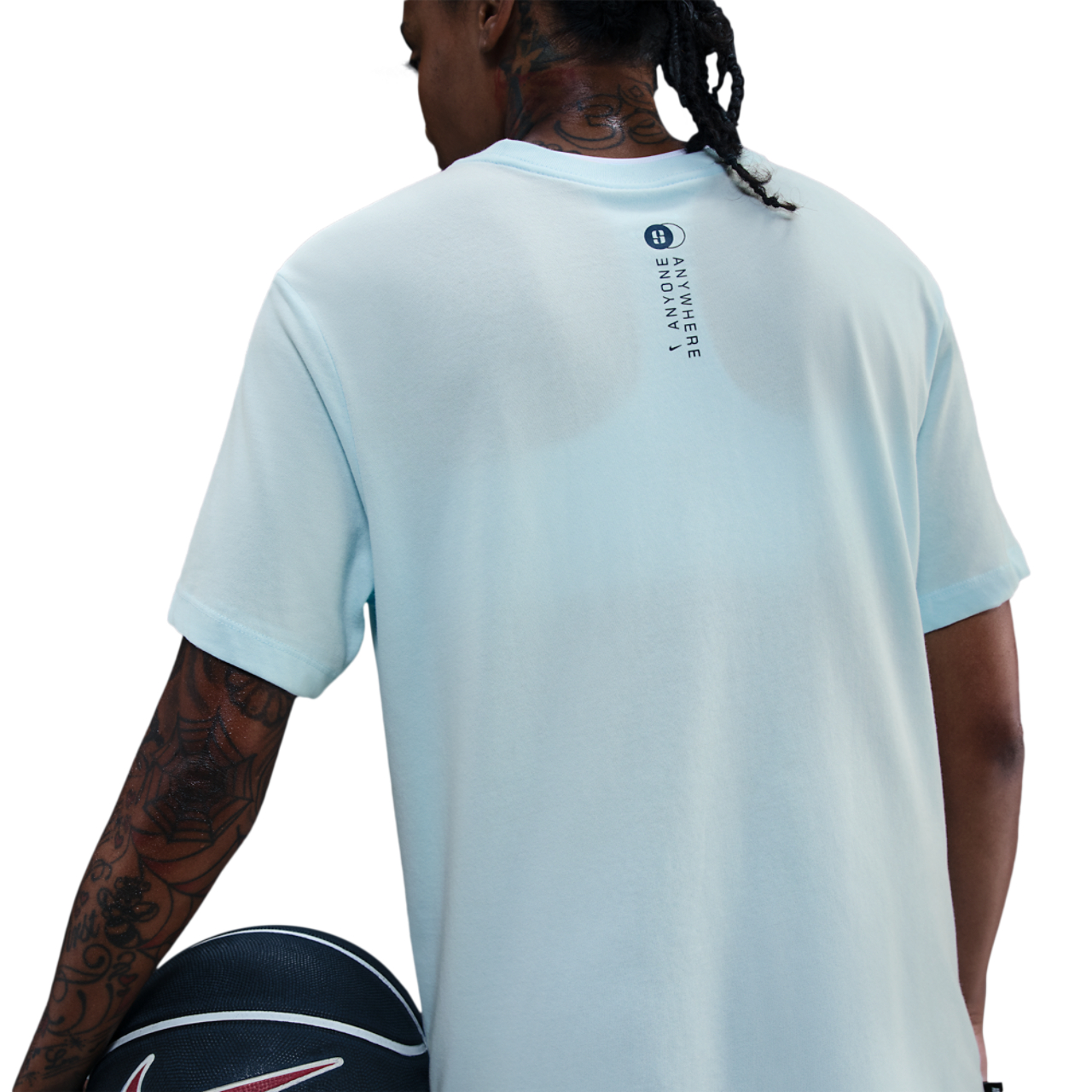 Nike Dri-FIT Sabrina Short Sleeved T-Shirt Image 2 of 2. Tap to open photo gallery.