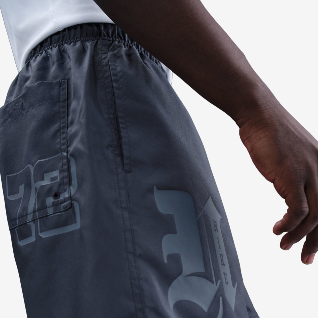 Nike Next Up Flow Shorts Image 2 of 5. Tap to open photo gallery.