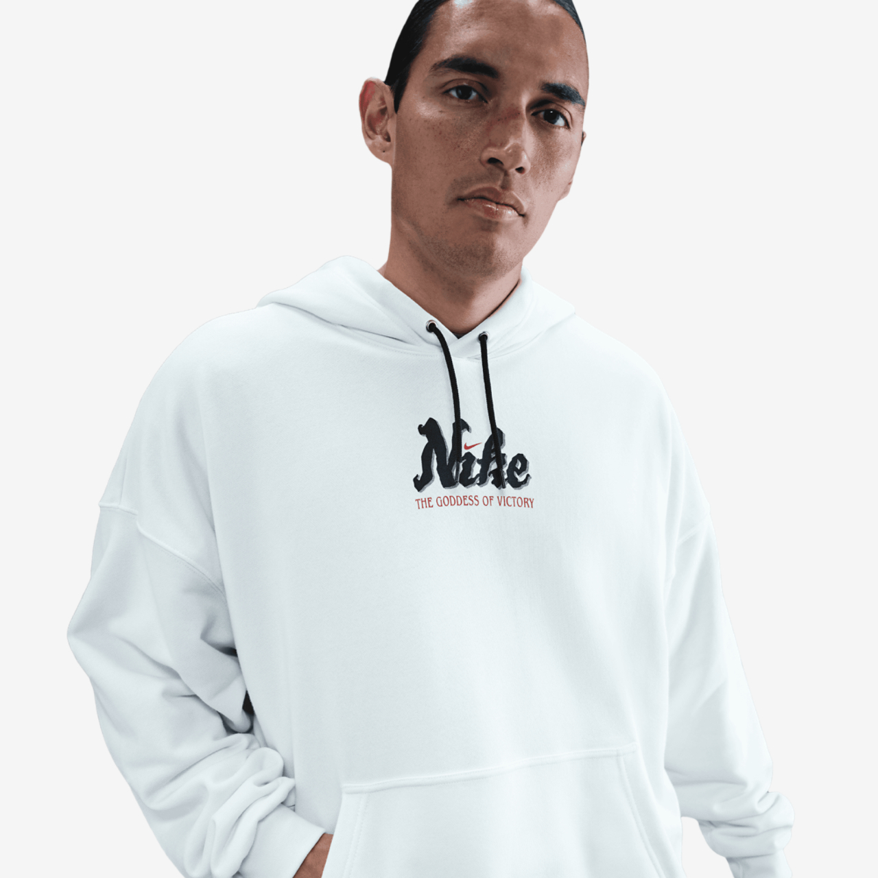 Nike Club Oversized Pullover Victorious Hoodie Image 1 of 5. Tap to open photo gallery.