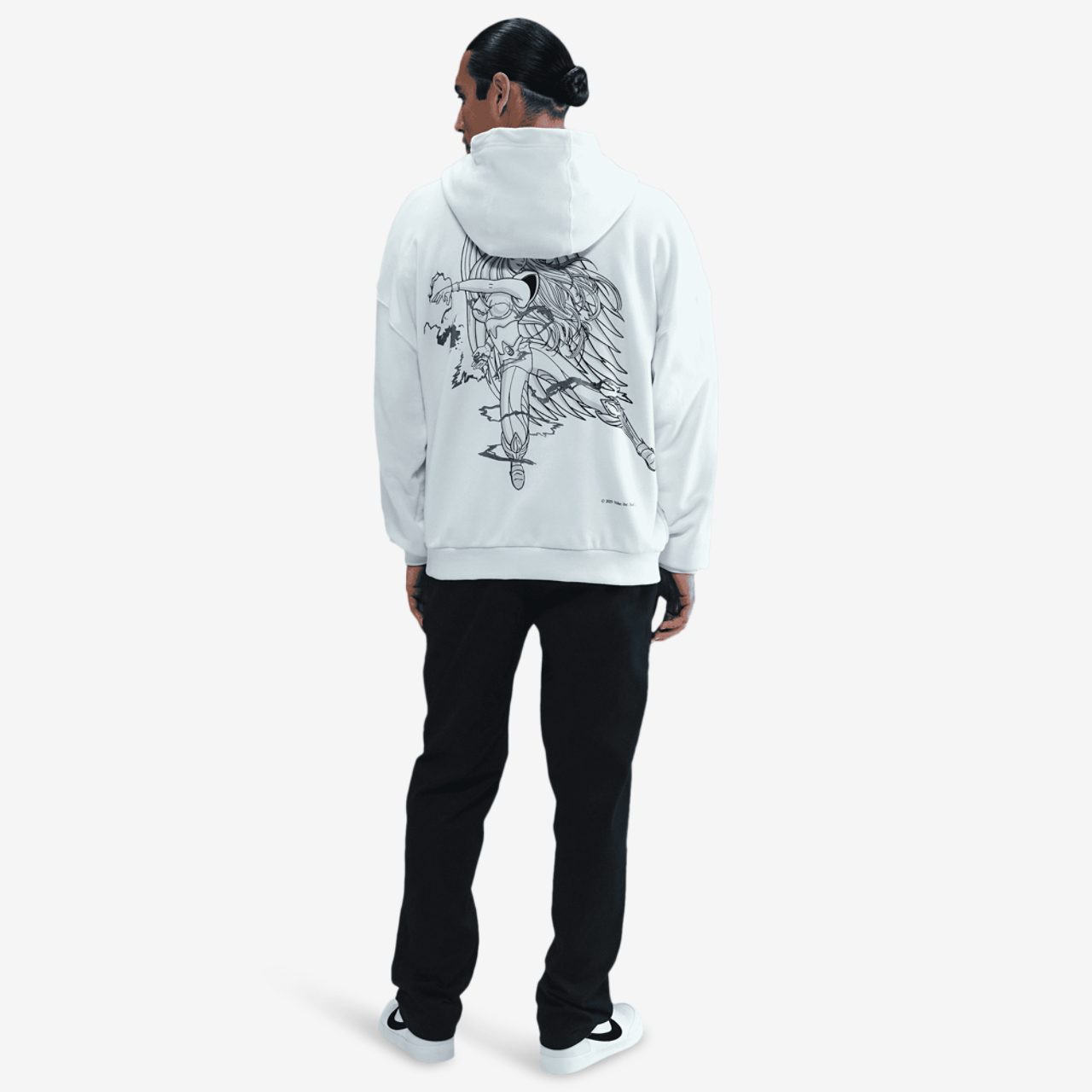 Nike Club Oversized Pullover Victorious Hoodie Image 5 of 5. Tap to open photo gallery.