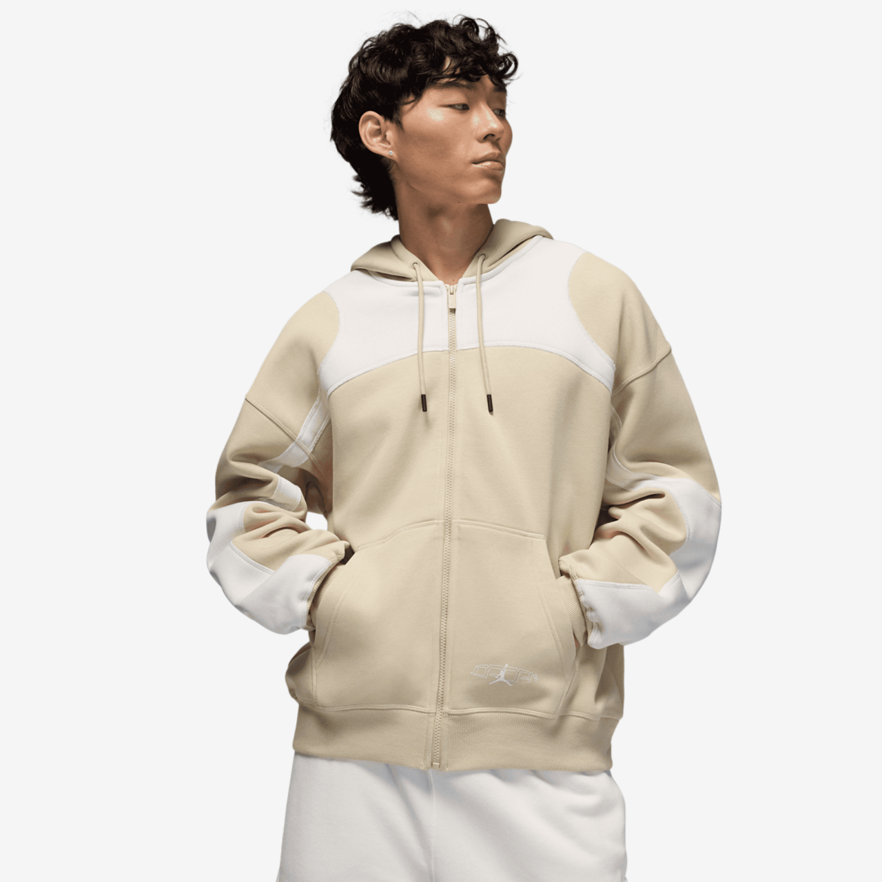 Jordan OVS Stretch Y2K Full-Zip Hoodie Image 1 of 8. Tap to open photo gallery.
