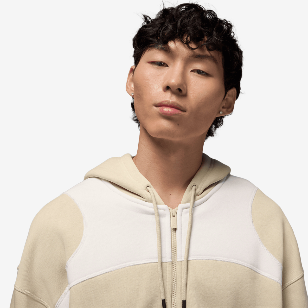 Jordan OVS Stretch Y2K Full-Zip Hoodie Image 3 of 8. Tap to open photo gallery.