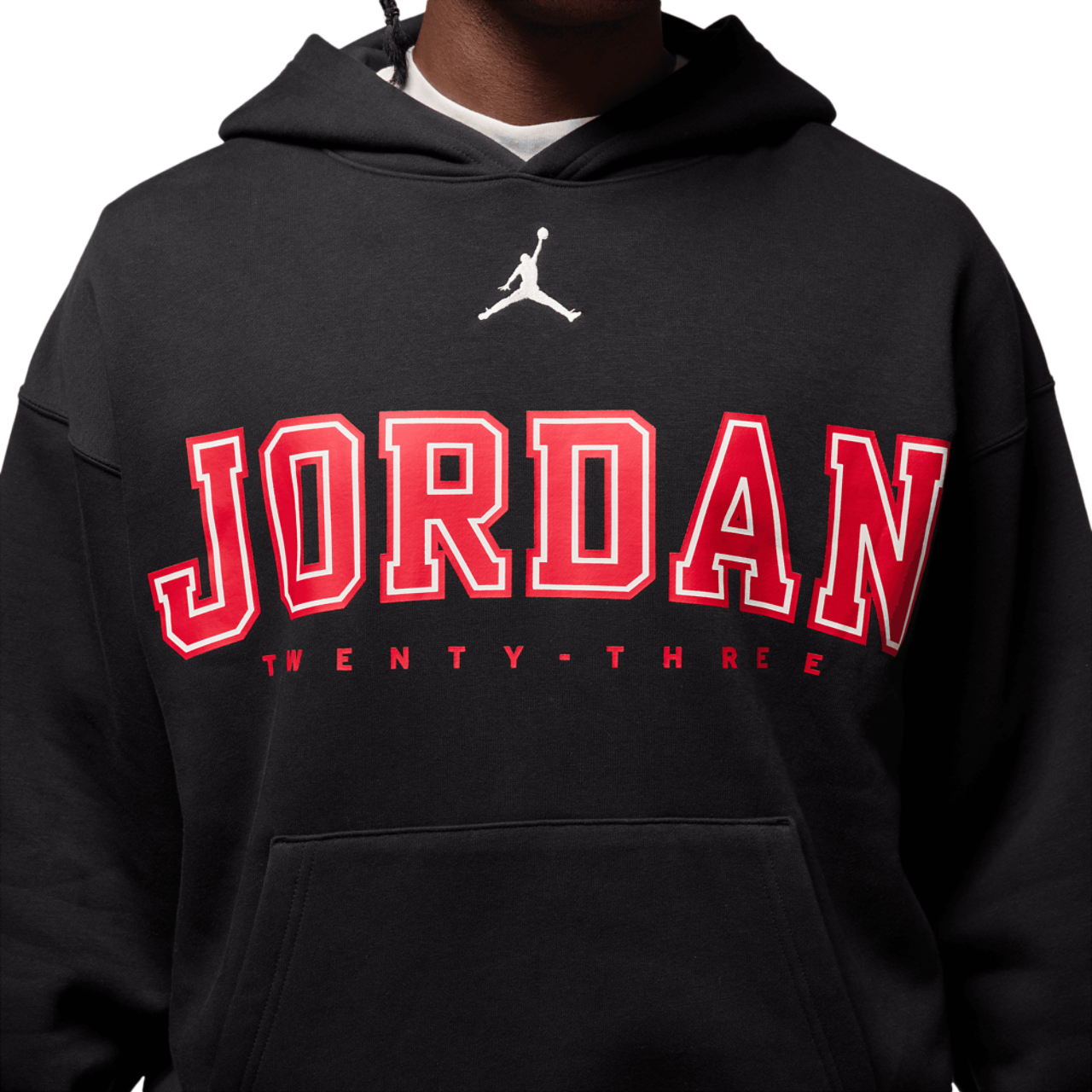 Jordan Skate Oversize Stretch Pullover Hoodie Image 4 of 7. Tap to open photo gallery.
