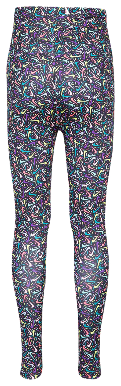 Nike Swoosh Sprinkle All Over Print Legging Image 2 of 3. Tap to open photo gallery.