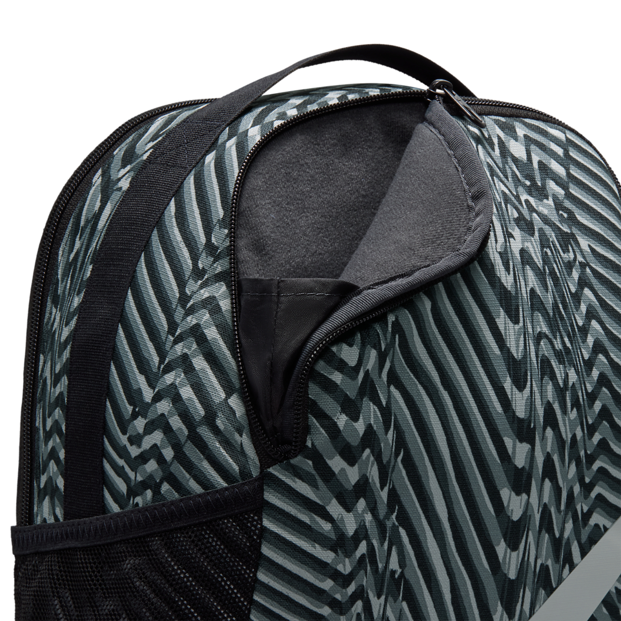 Nike Brasilia AOP Backpack Image 4 of 4. Tap to open photo gallery.