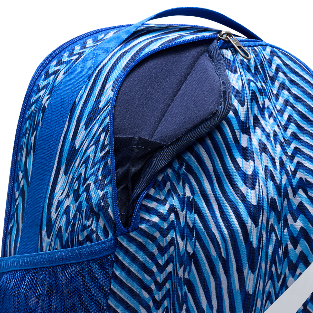 Nike Brasilia AOP Backpack Image 4 of 4. Tap to open photo gallery.