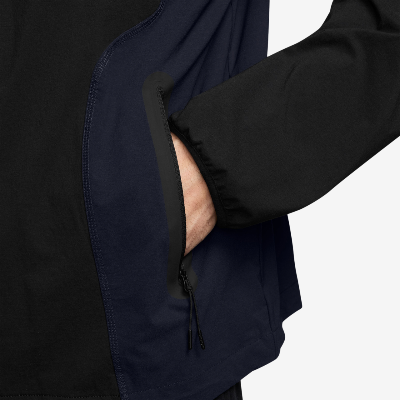 Nike Tech Woven Pro Full-Zip Jacket Image 3 of 3. Tap to open photo gallery.