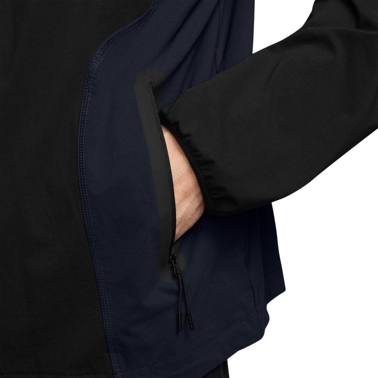 Nike Tech Woven Pro Full-Zip Jacket Image 3 of 3. Tap to open photo gallery.