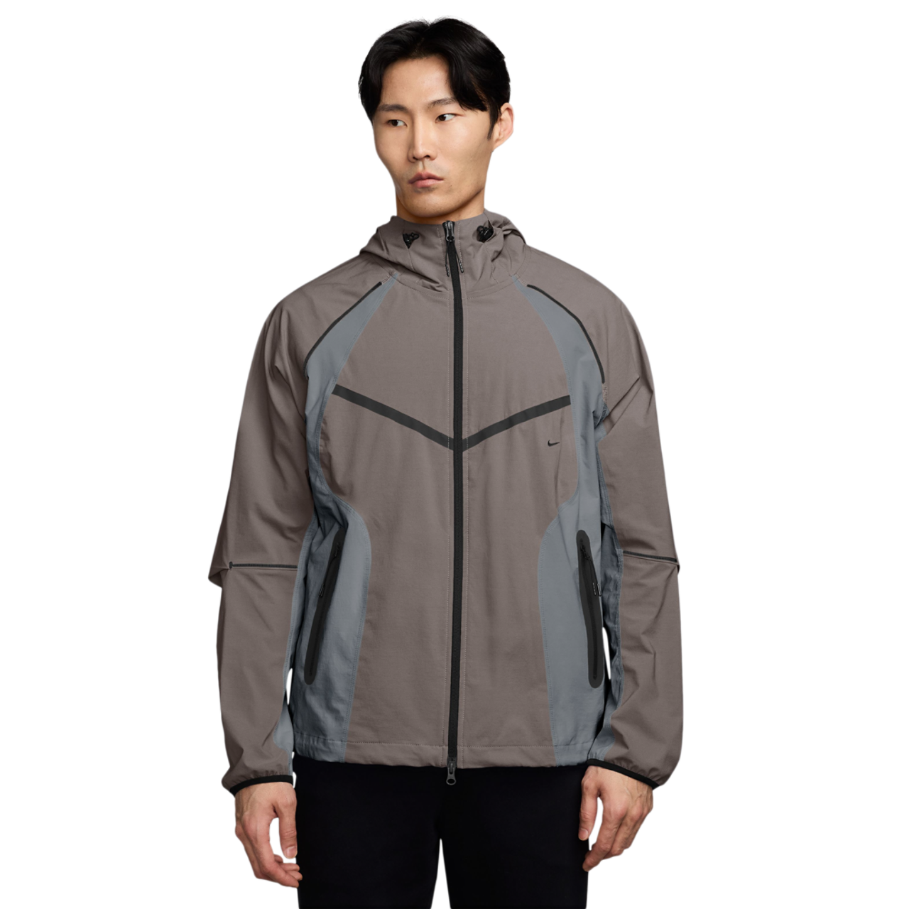 Nike Tech Woven Pro Full-Zip Jacket Image 1 of 4. Tap to open photo gallery.