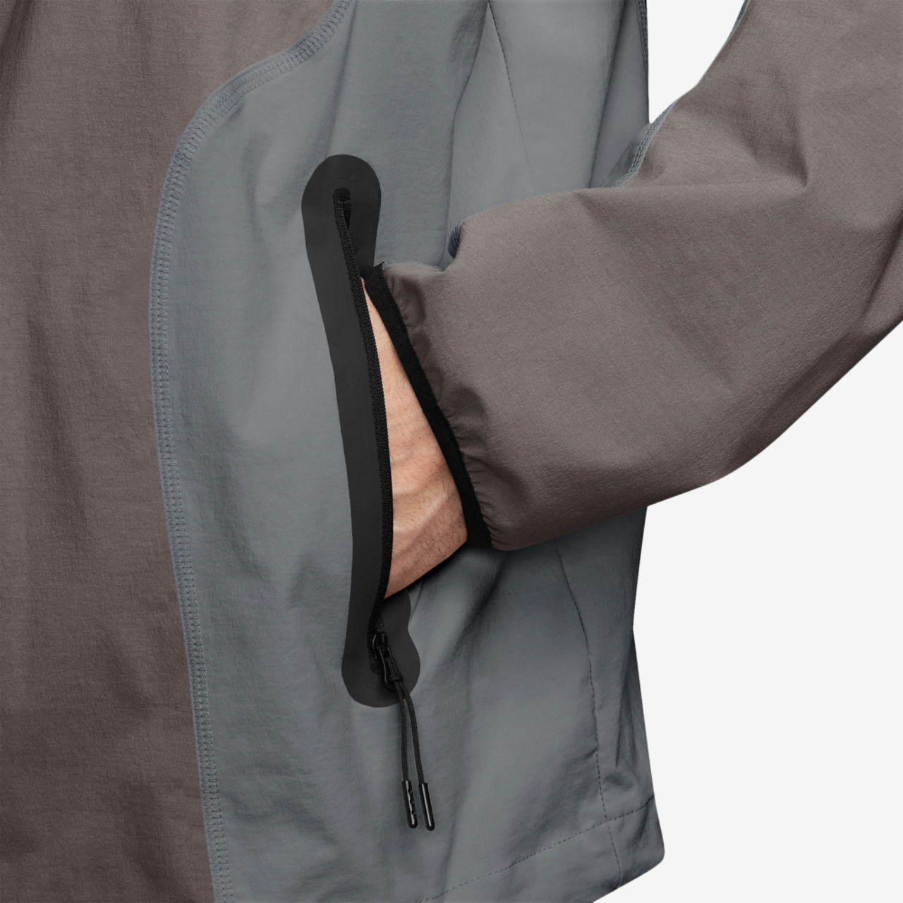 Nike Tech Woven Pro Full-Zip Jacket Image 3 of 4. Tap to open photo gallery.