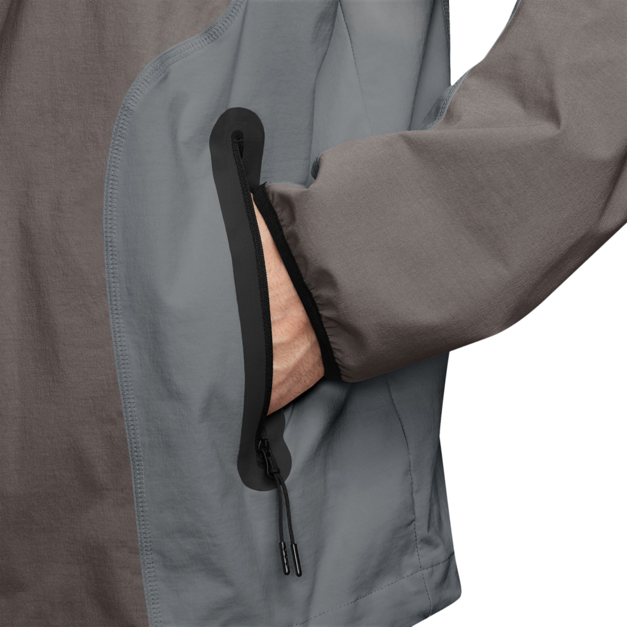 Nike Tech Woven Pro Full-Zip Jacket Image 3 of 4. Tap to open photo gallery.