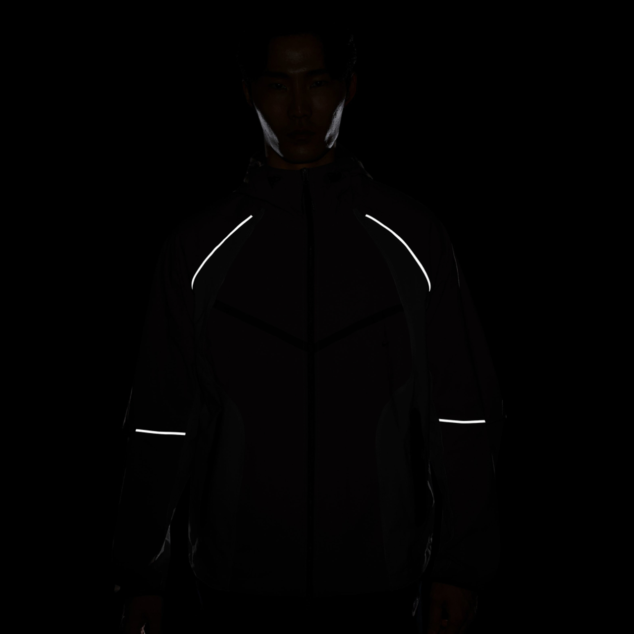 Nike Tech Woven Pro Full-Zip Jacket Image 4 of 4. Tap to open photo gallery.