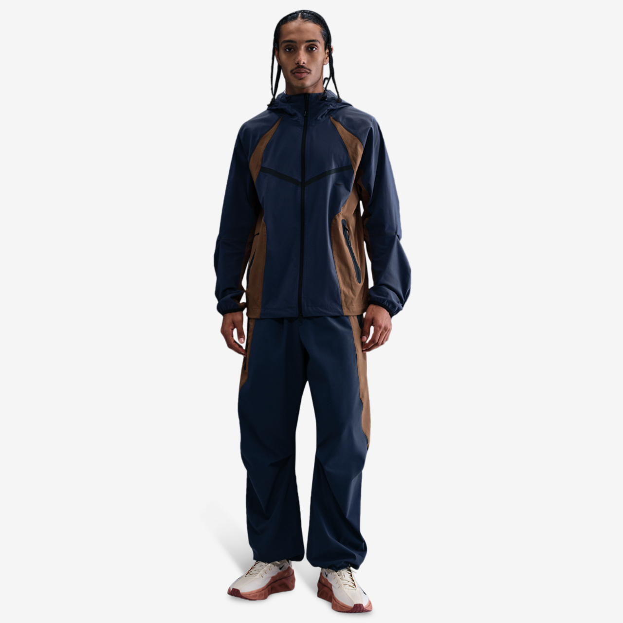 Nike Tech Woven Pro Full-Zip Jacket Image 3 of 4. Tap to open photo gallery.